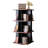 Modern Solid Wood 360 Swivel Bookcase