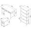 Ensemble de bureau 3 pièces Conway-1422189404