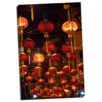 " Chinese Lanterns I " Print