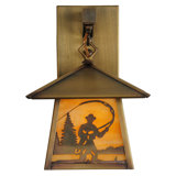 Rustic Lodge 1 - Light Outdoor Wall Lantern