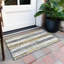 Tapis intérieur / extérieur doré lavable à la machine Xhevrie-1184881515