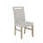 VANILLA LIGHT GREY DINING CHAIR