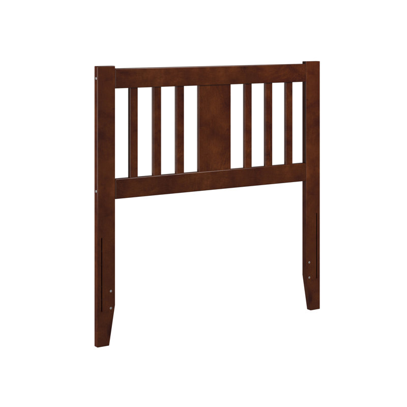 Zosia Solid Wood Headboard, Twin, Walnut