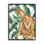 Motif de feuilles tropicales, art de giclée de Bouddha par Lil 'Rue