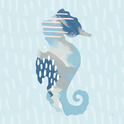 Coastal Cool I by Moira Hershey - Wrapped Canvas Painting