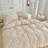 Nayoroom Rustic French Style Textured Flower Pinch Pleated Duvet Cover Set Solid Luxury Bedding Sets-1172858620-1177784328