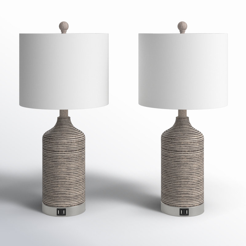 Tarakan Resin USB Table Lamp