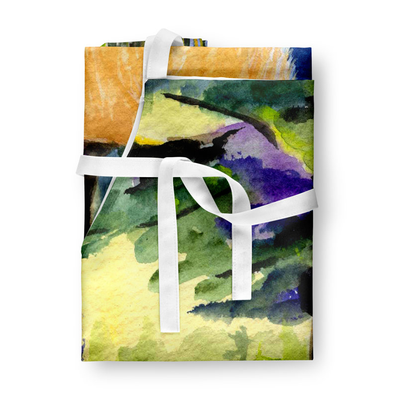 No Pattern Bib Apron