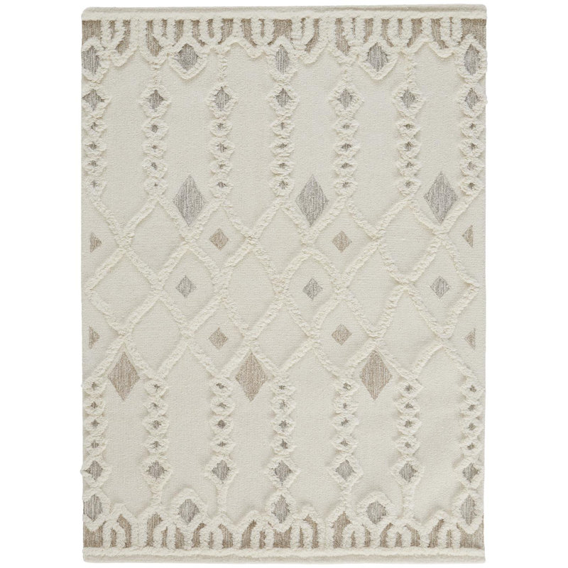 Tapis rectangulaire en laine Keori, Rectangle 12 pi x 15 pi