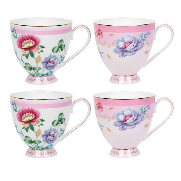 Coastline Imports Fantastic Floral Teacup | Wayfair