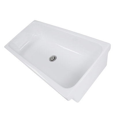 Brant Point 34 in. L Bathroom Sink