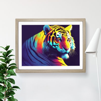Tiger Colours Vol.1 - Single Picture Frame Print