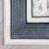 Well Woven Cairo Filippa Border Vintage Blue Rug