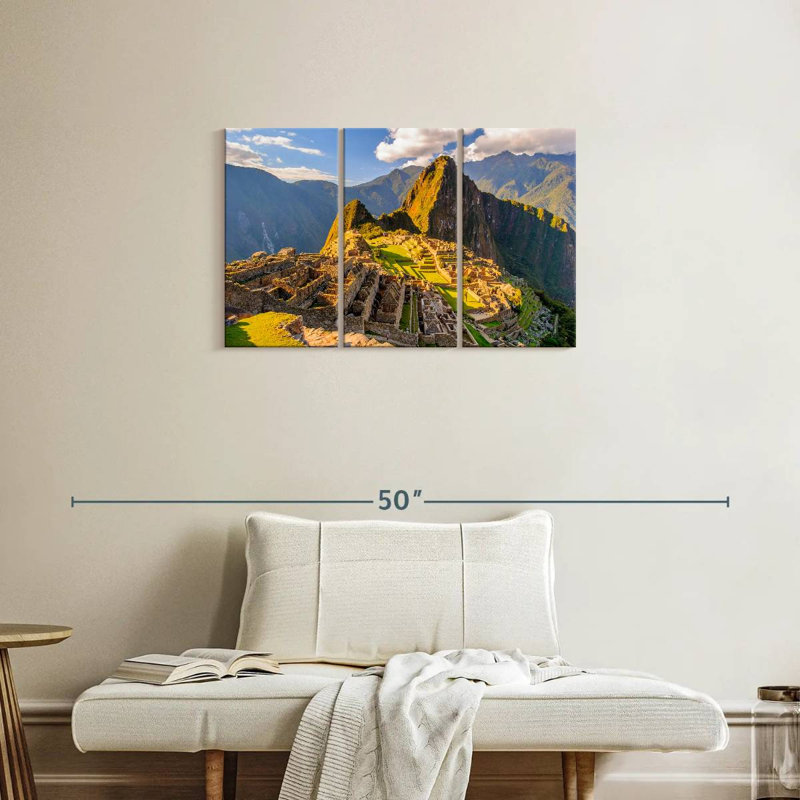 Lilie Sunlit Machu Picchu, 20" H x 33" W