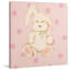« monogrammé lapin » par reesa qualia, reproduction d’art sur toile tendue-20054336