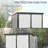 5x3ft Outdoor Lockable Cabinet: Resin Waterproof Shed For Bikes, Patio - , Protected, Ample Storage Provided Shed: Cabinet And Versatile , Mass Offered-117455866