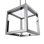 Boxer 1 - Light Single Square Pendant