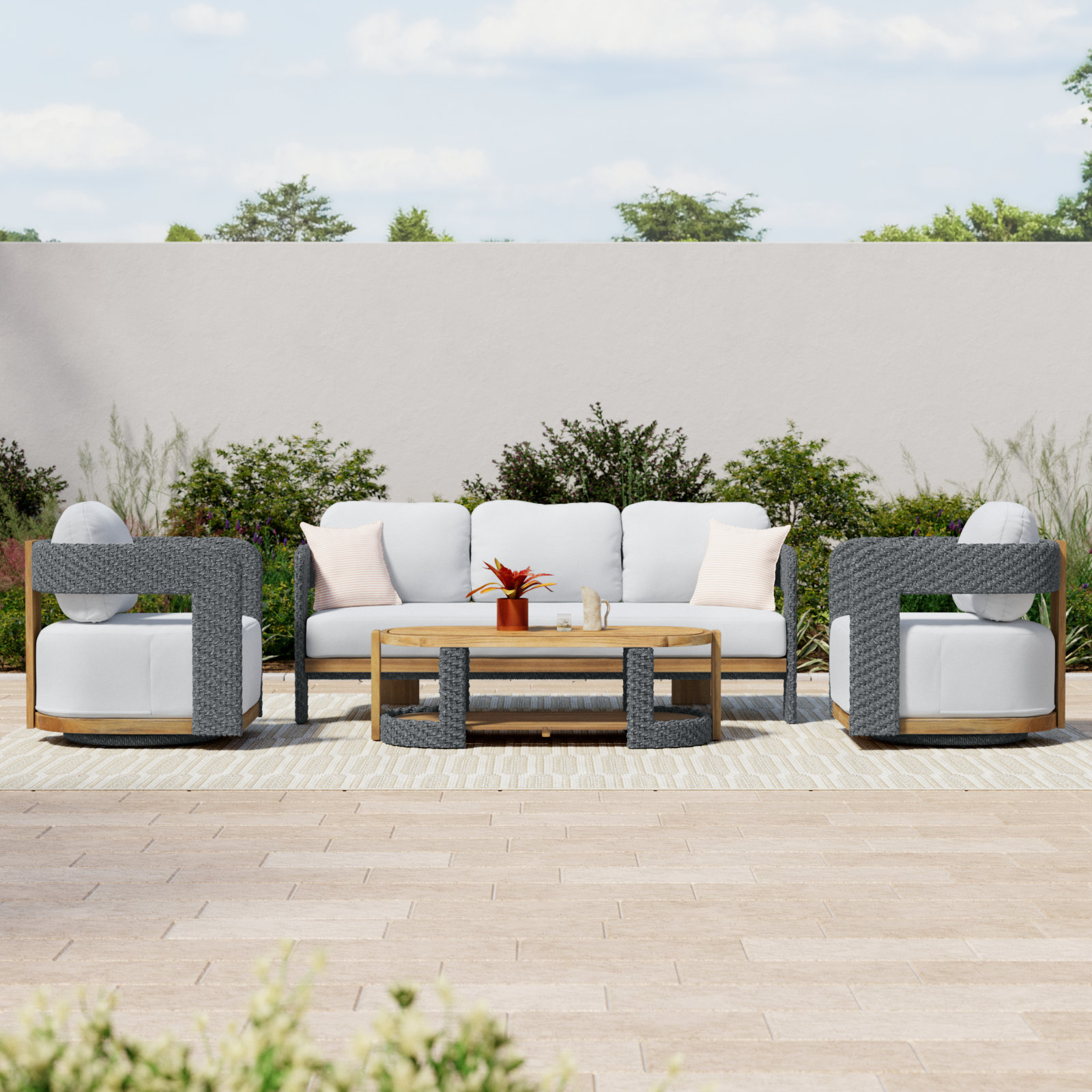 Estate 5-Person Sunbrella® Patio Seating Group