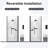 Frameless Circular Pivot Shower Door