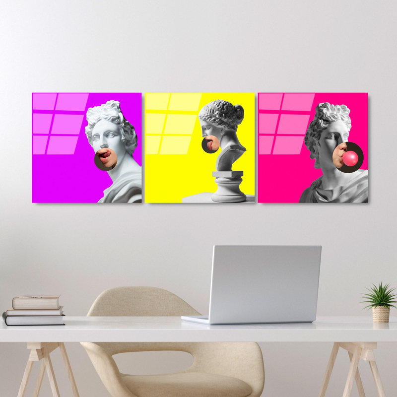 Boze 3 Piece Set on Glass