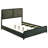 Burton Black Upholstered Eastern King Bed-1042895533