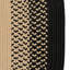 Tapis tressé noir / cubain Calden-1901379814