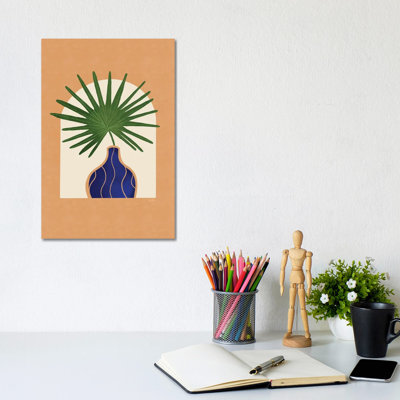 Fan Palm I by Bria Nicole - Wrapped Canvas Print