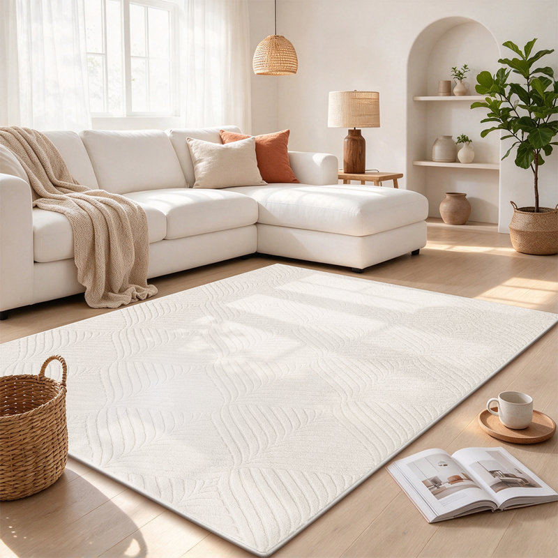 Tapis antidérapant lavable à la machine, Rectangle 5 pi x 7 pi