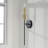 Avant Steel Candle Wall Light