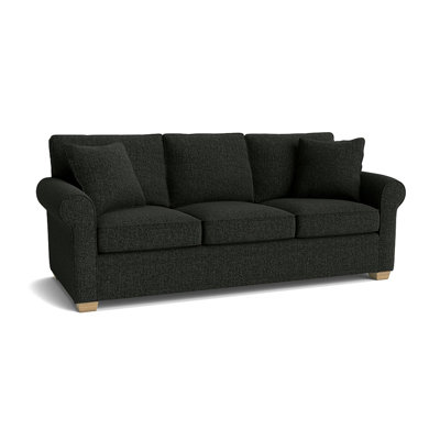 Quaker Upholstered 84 " Plain Weave / Muslin Sofa Bed