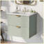 Meuble-lavabo mural moderne à 2 tiroirs-105352223