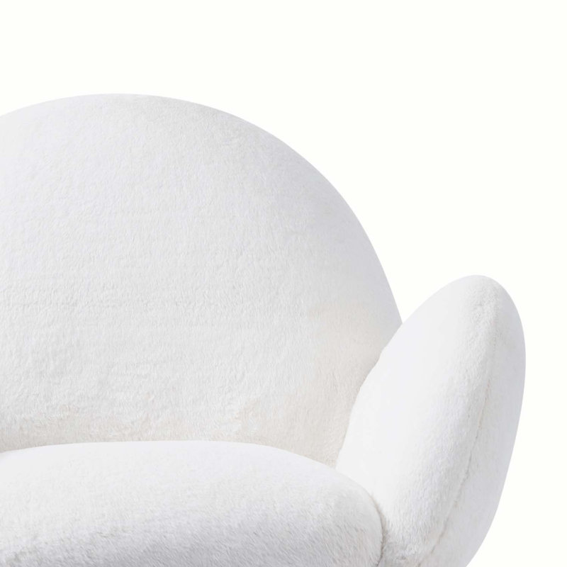 Chaise d'appoint en bois massif Linsdey