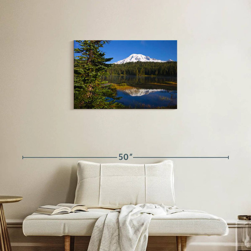 Alvord, mont Rainier en automne, H 20 po x l 30 po