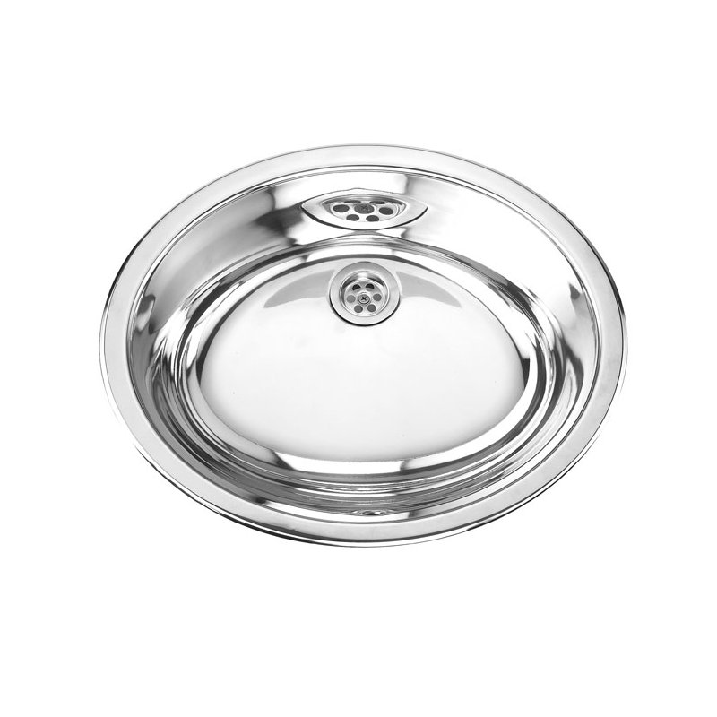 19" Oval Undermount Sink