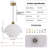 1- Light Pendant Light Milk Glass Nordic