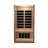 Dynamic Saunas Barcelona 1-Person Low EMF FAR Infrared Sauna in Canadian Hemlock