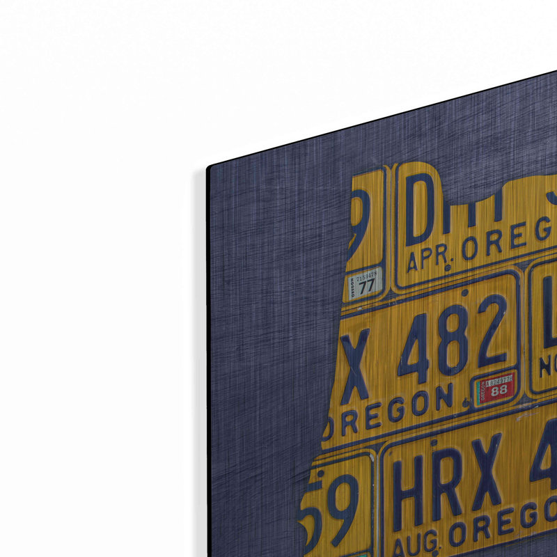 «Oregon Licence Plate Map» par Design Turnpike