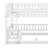 Twin Over Twin Bunk Bed With Fence-1243851745