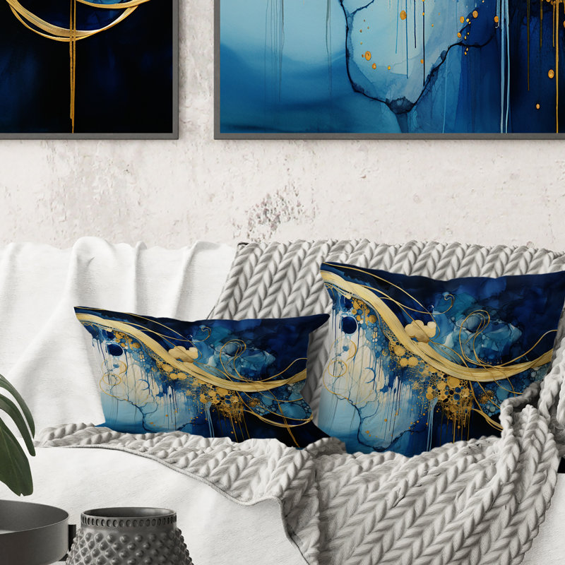Coussin décoratif Sunlight Breaking In The Waves III