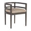 Santa Barbara Aluminum Patio Dining Armchair with Cushion-83260015-93663900