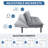 Gurlal Twin 71'' Upholstered Convertible Sofa-915389041