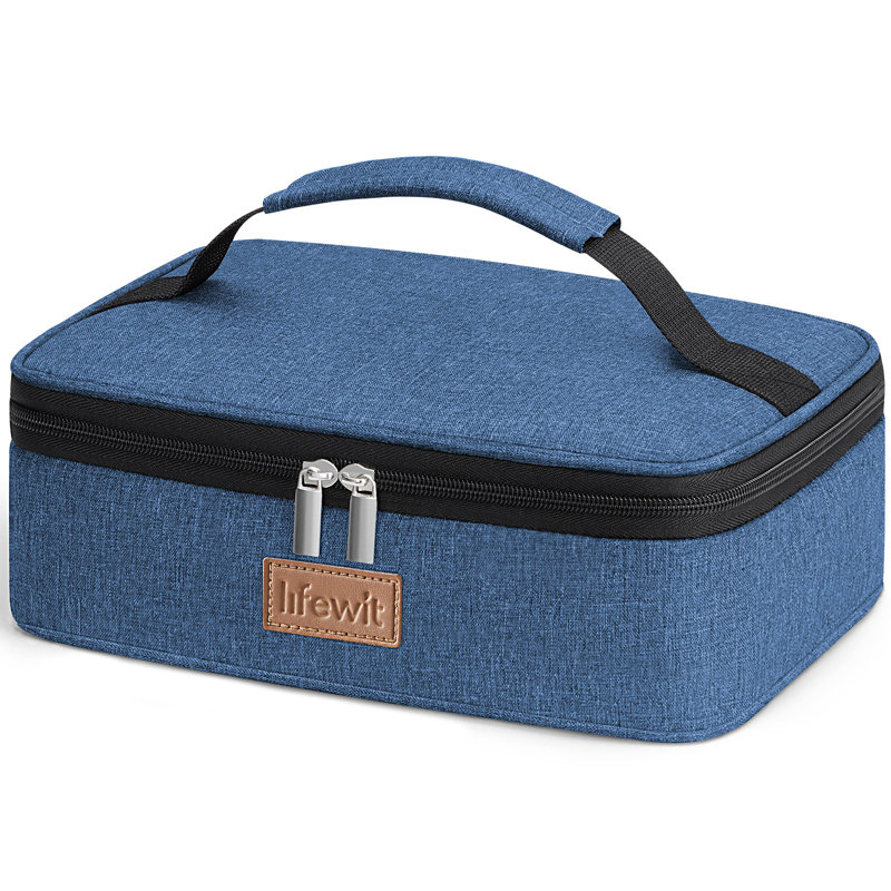 Insulated Lunch Bag For Men Women, Thermal Lunch Box Adults, Small Cool Bag Lunch Pail, Waterproof Reusable Cooler With Soft Handle For Work Picnic