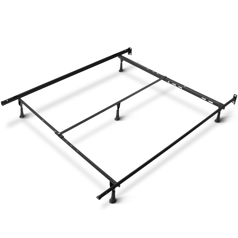 Clara Clark 7.25" Steel Bed Frame with Center Support Leg