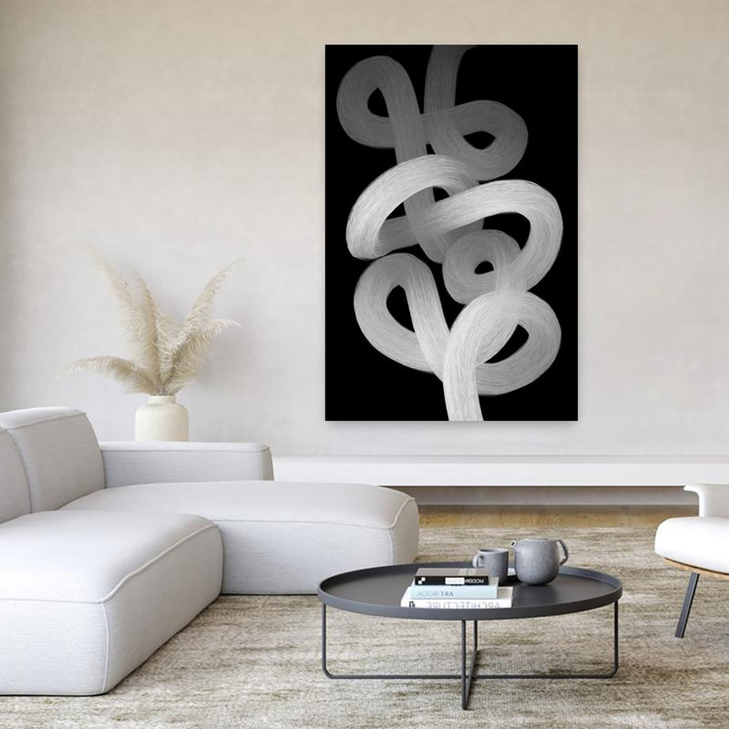 Art contemporain contemporain abstrait, H 60 po x l 40 po
