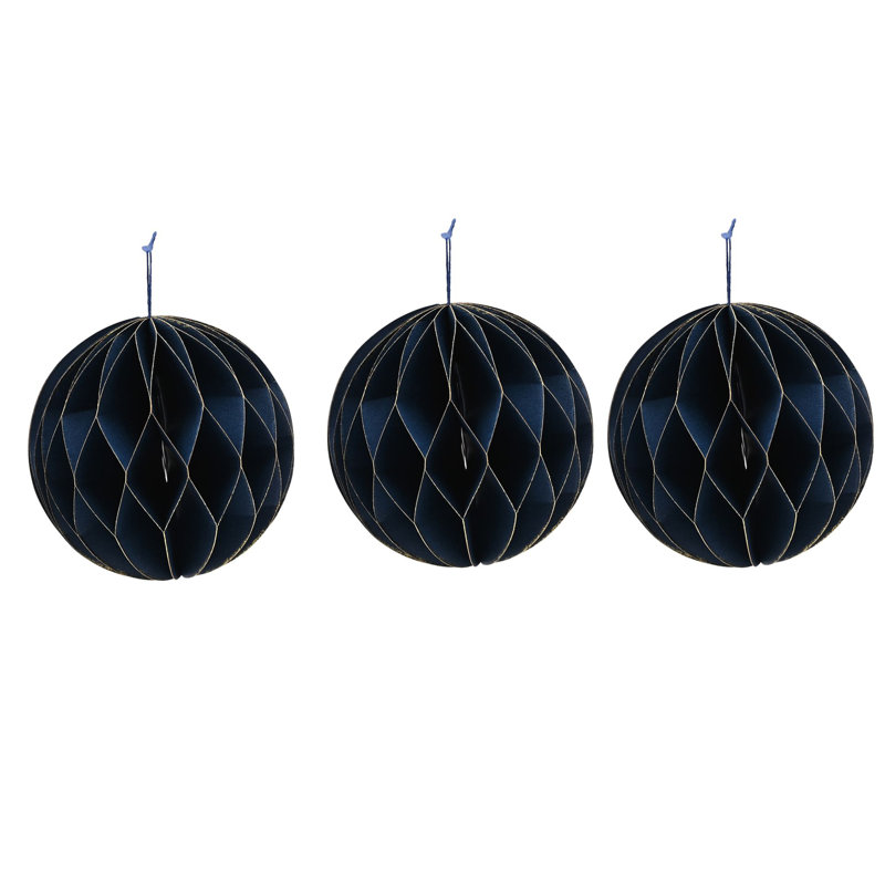 18cm Abstract Paper / Cardboard Bauble