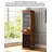 19.69" Brown Rectangular Solid Wood Wine Racks-1384141150