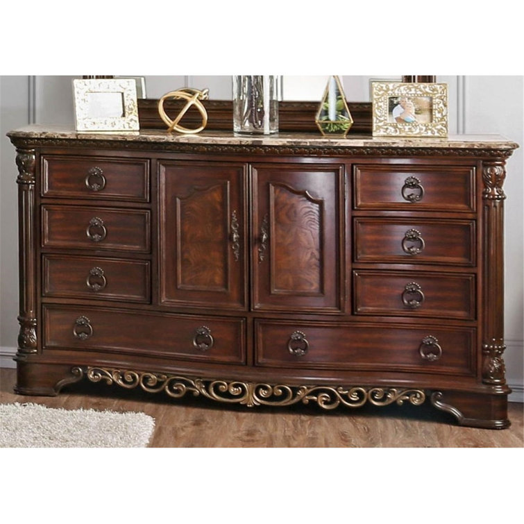 Commode combinée 8 tiroirs Madeleine