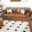 Latitude Run® Caro Leather Upholstered Sofa-374482101