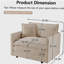 Fauteuil de lecture rembourré Comfy-1953311422