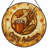 12"H Cozy Autumn Stained Glass Window Panel